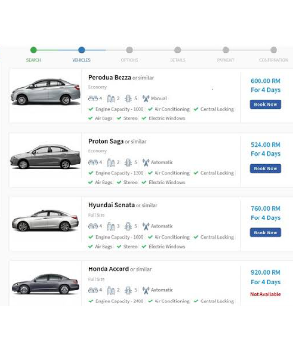Online Car Booking System
