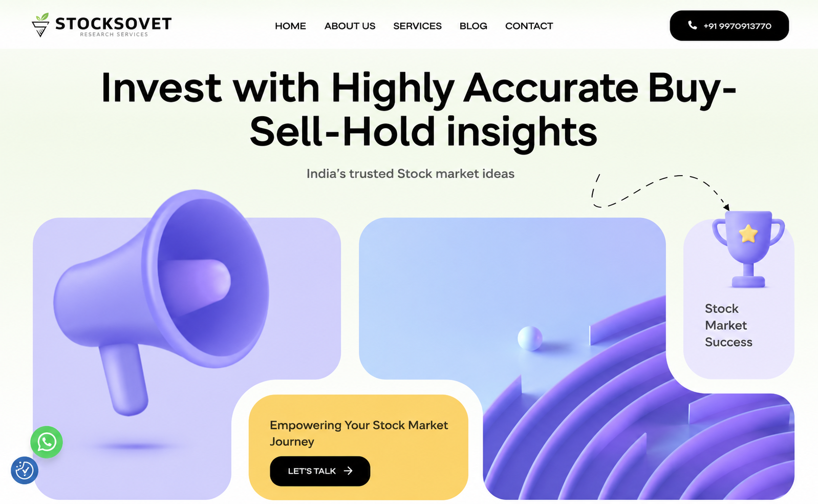 Stock Sovet Website Development